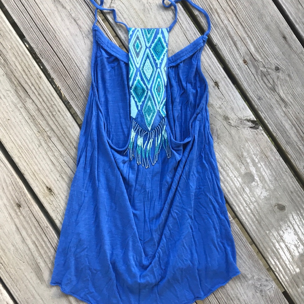Beaded Fringe Tank